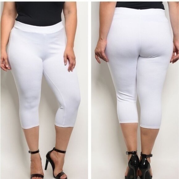 1XL Plus Size Capri Pant NEW - Picture 1 of 1